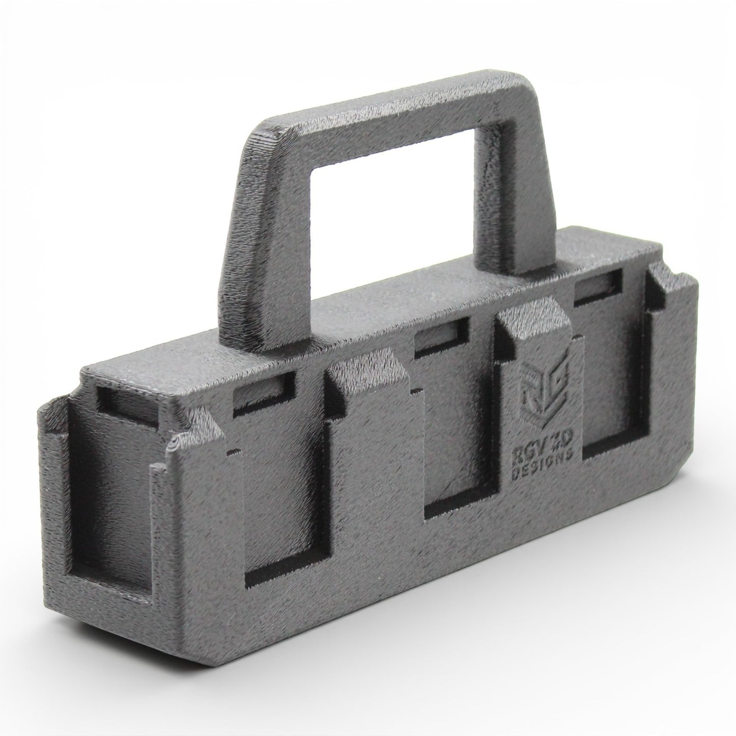 8 Slot Battery Holder Organizer Compatible w/ Mastercraft Batteries Caddy Rack9