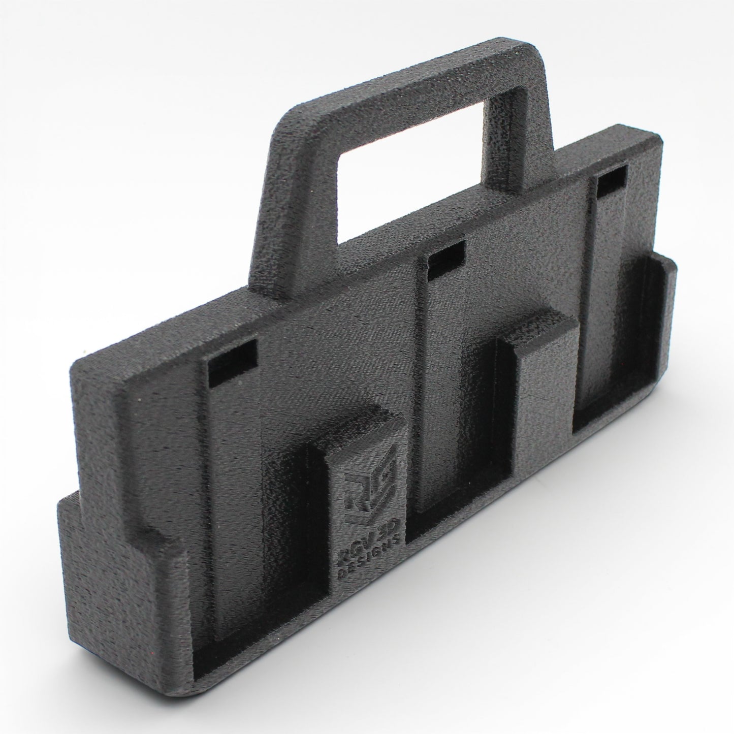 6-Slot Battery Caddy Holder Compatible with RIDGID 18V Batteries
