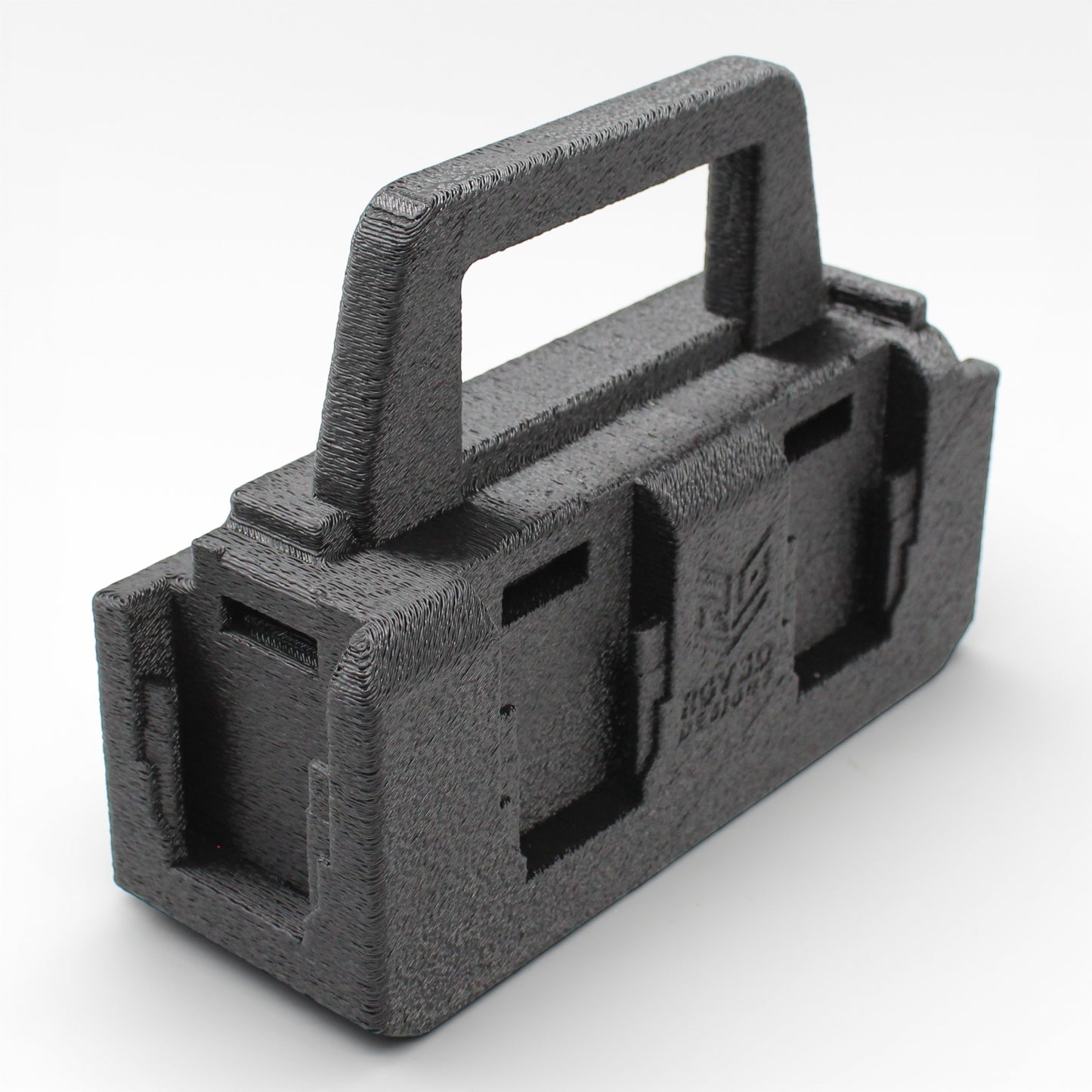 6 Slot Battery Caddy Carrying Holder Compatible w DeWalt 20V 60V & Makita 18V