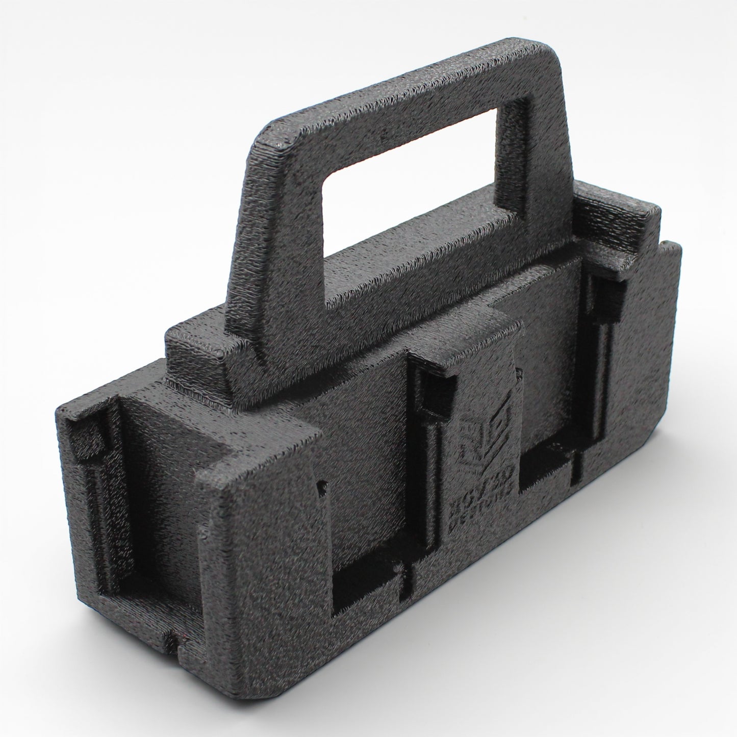 6 Slot Battery Caddy Carrying Holder Compatible w Milwaukee M18 & Makita 18V