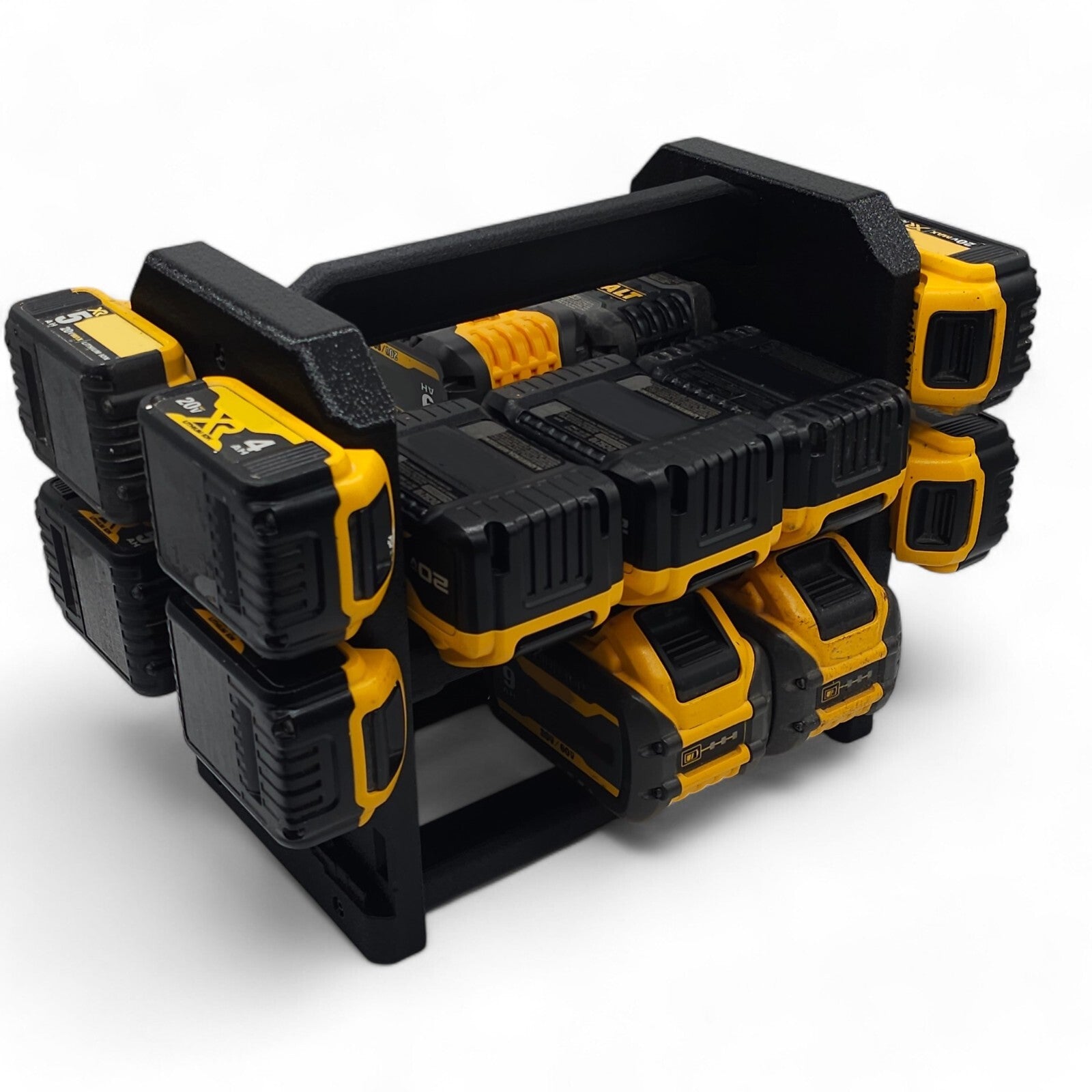 24 Slot  Battery Caddy Holder Compatible With Dewalt 20V XR FlexVolt  PowerStack5