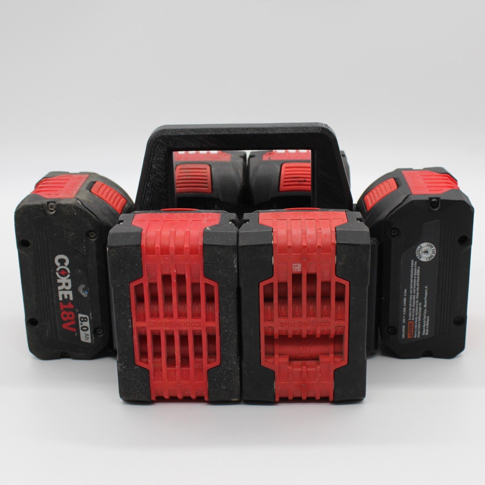 Bosch Power Core 6 Slot Battery Caddy Carrying Case Battery Holder5