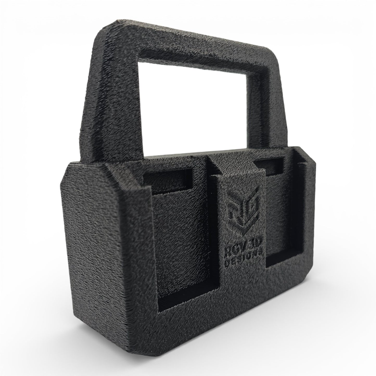 4-Slot Battery Caddy Holder Organizer Compatible with Skil 20V6