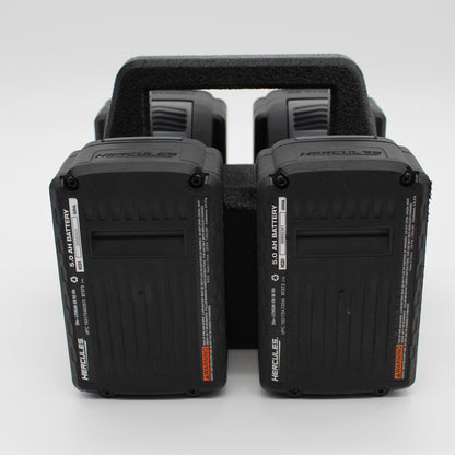 Hercules 20V  4 Slot Battery Caddy Carrying Case Battery Holder7