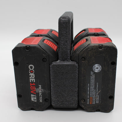 Bosch Power Core 4 Slot Battery Caddy Carrying Case Battery Holder1