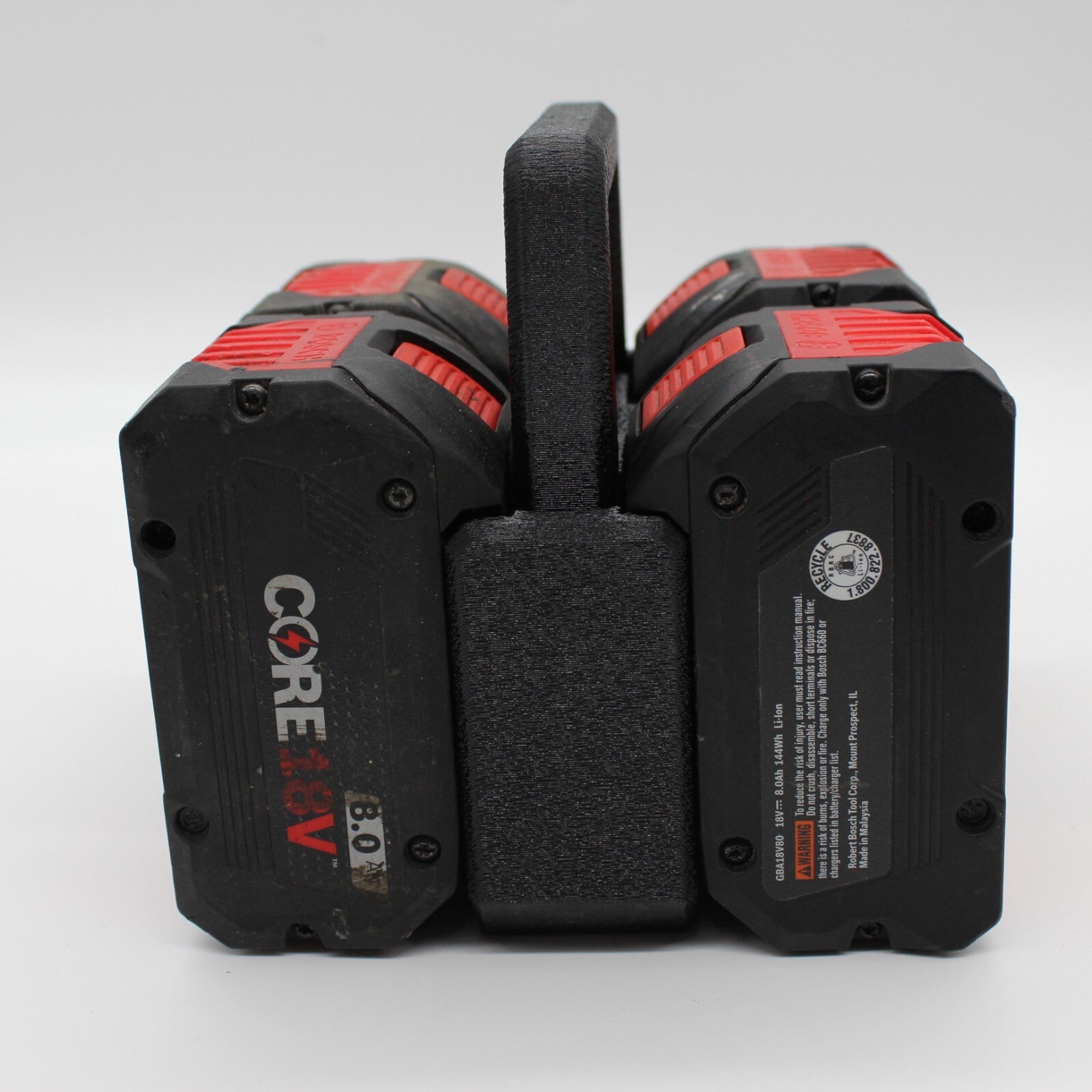 Bosch Power Core 4 Slot Battery Caddy Carrying Case Battery Holder5