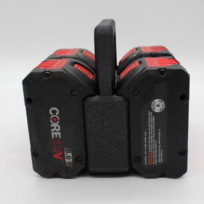 Bosch Power Core 4 Slot Battery Caddy Carrying Case Battery Holder5