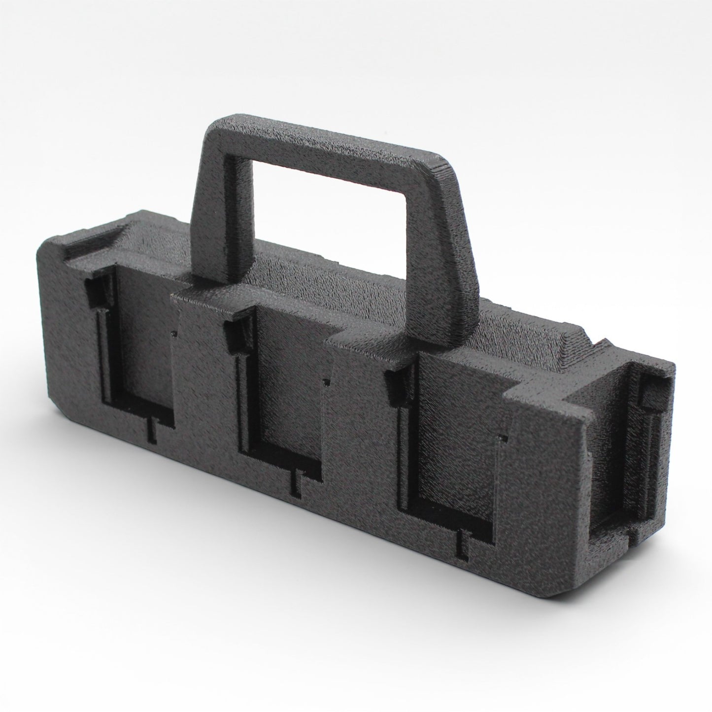 8 Slot Battery Caddy Carrying Holder Compatible w DeWalt 20V 60V & Milwaukee M1813