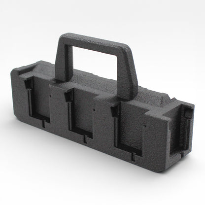 8 Slot Battery Caddy Carrying Holder Compatible w DeWalt 20V 60V & Milwaukee M1813