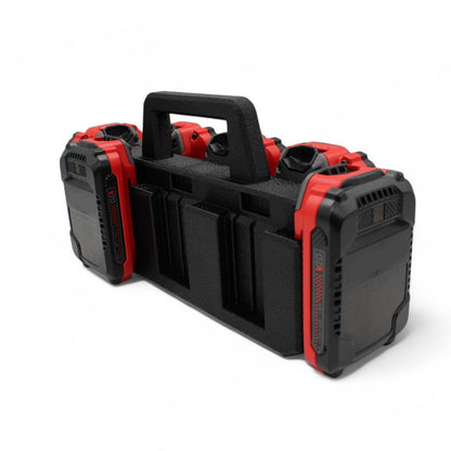 Craftsman 20 volt 8 Slot Battery Caddy Carrying Case Battery Holder5