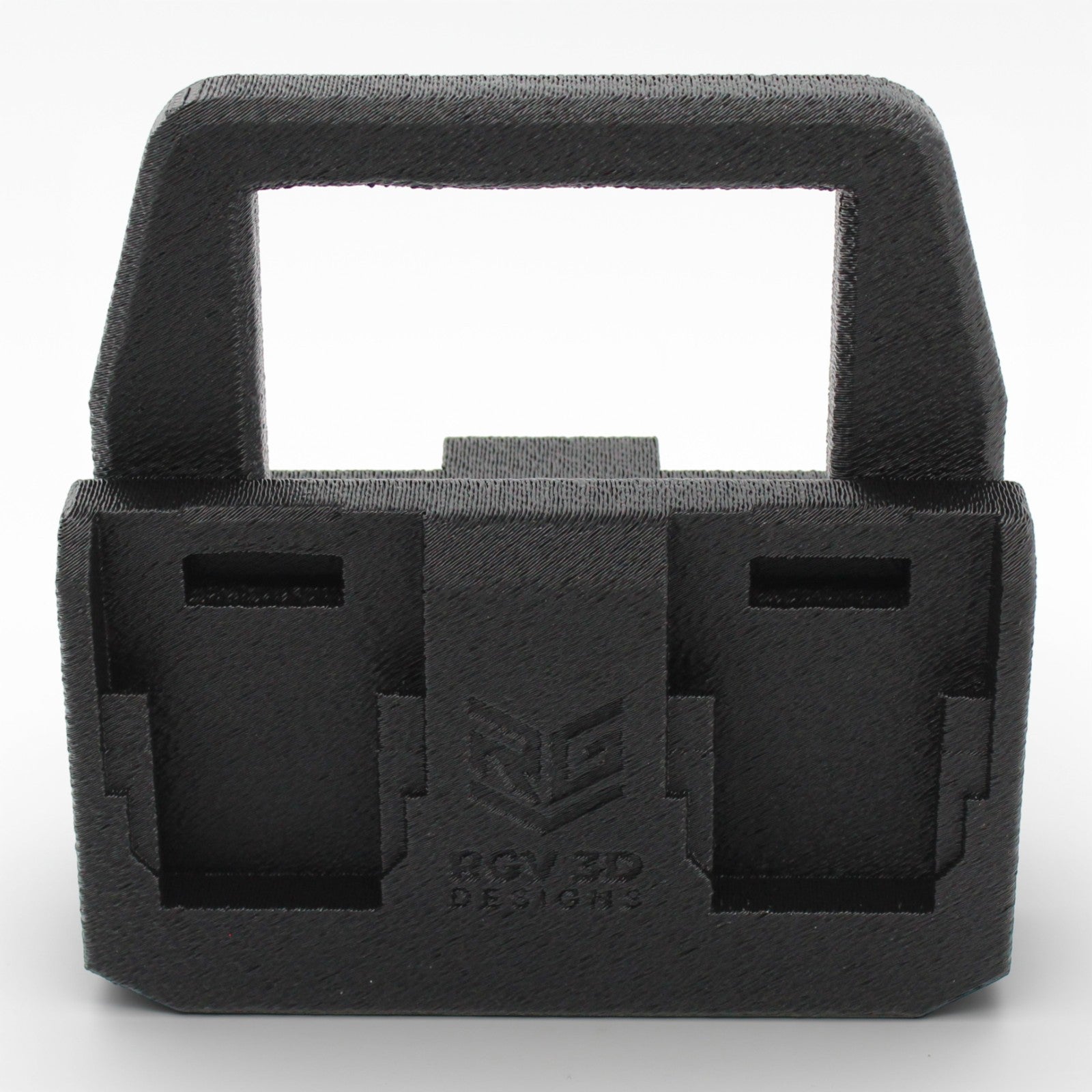 4 Slot Battery Caddy Carrying Holder Compatible w DeWalt 20V 60V & Milwaukee M188