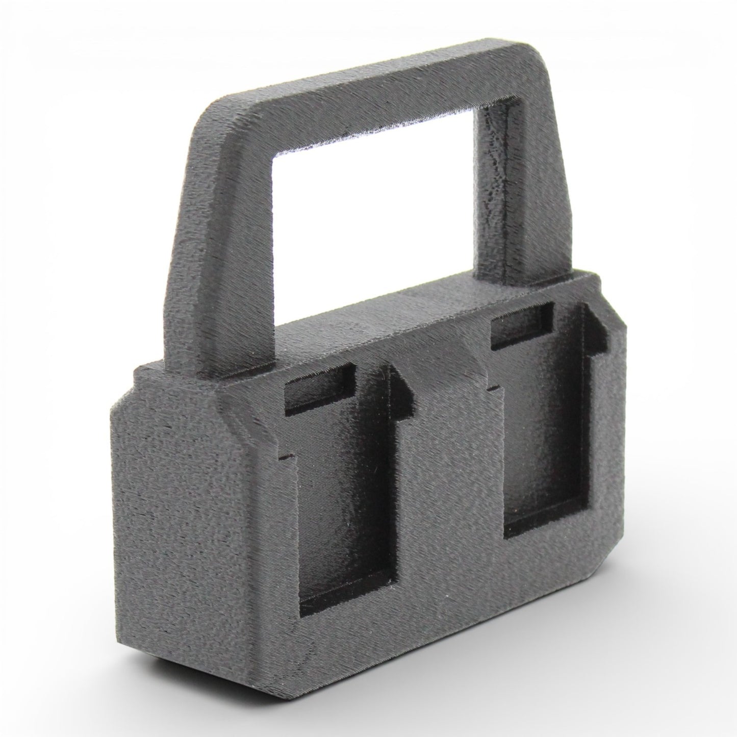 4 Slot Battery Holder Organizer Compatible w/ Mastercraft Batteries Caddy Rack7