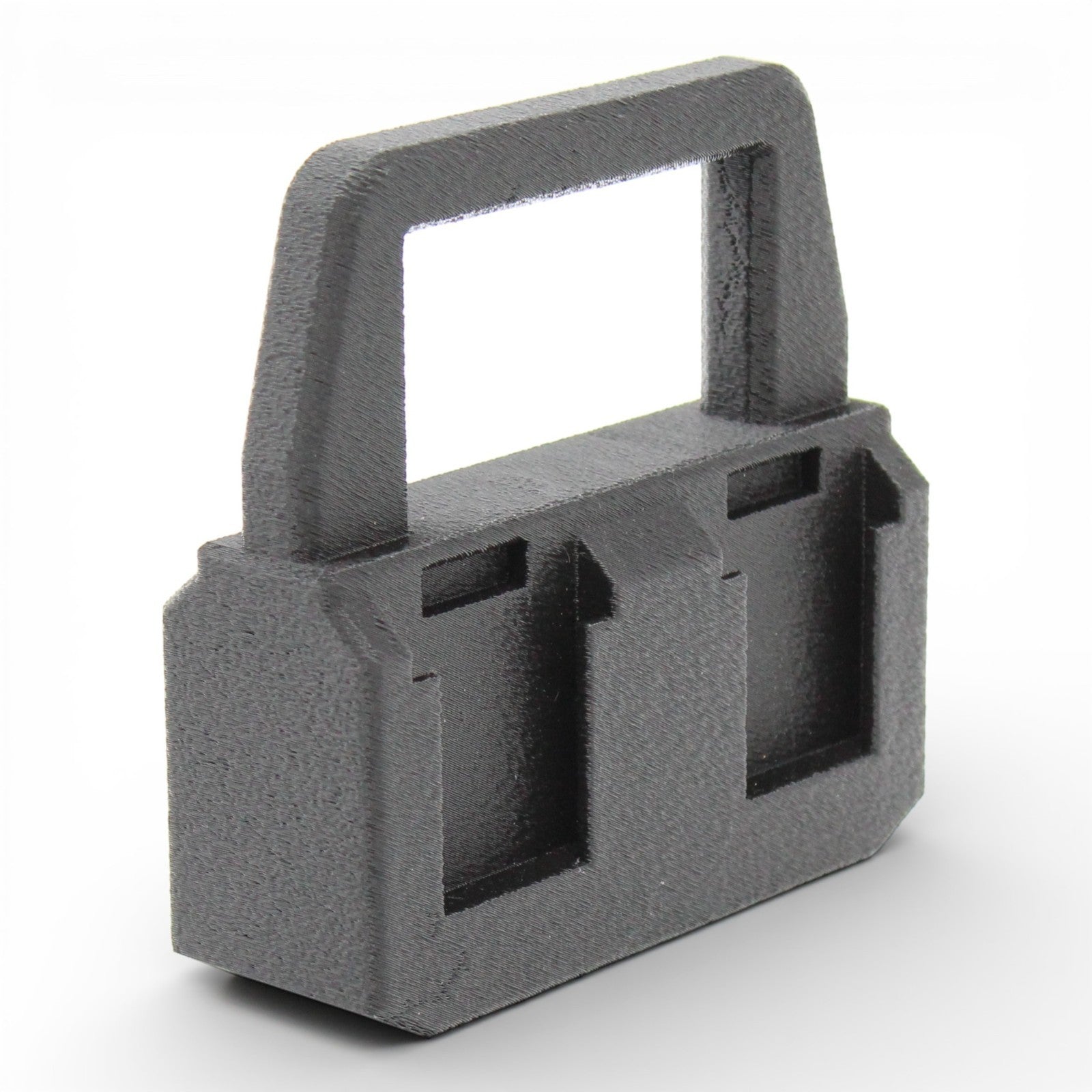 4 Slot Battery Holder Organizer Compatible w/ Mastercraft Batteries Caddy Rack7