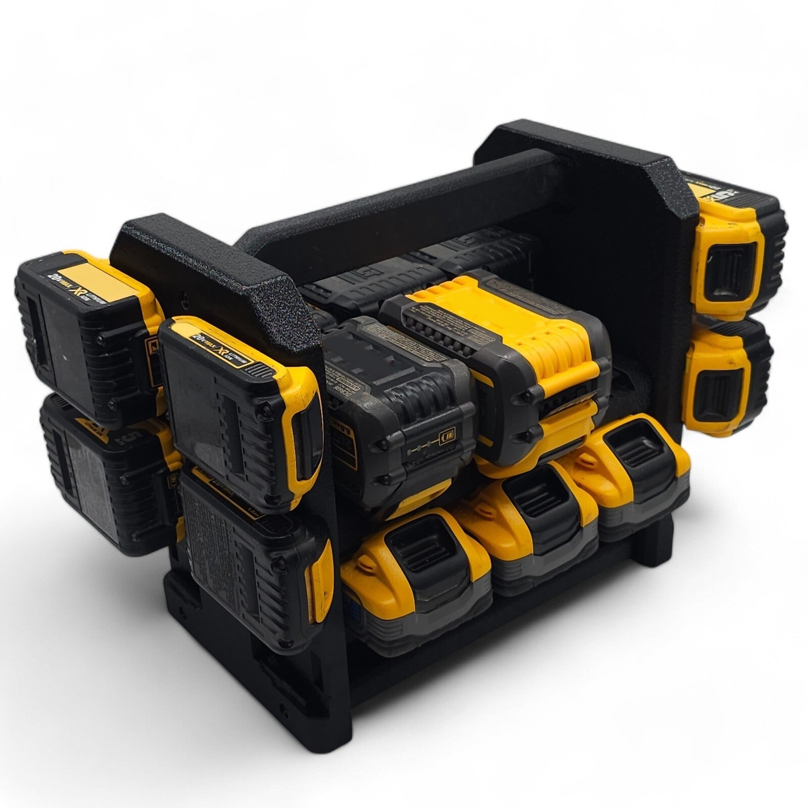 24 Slot  Battery Caddy Holder Compatible With Dewalt 20V XR FlexVolt  PowerStack2