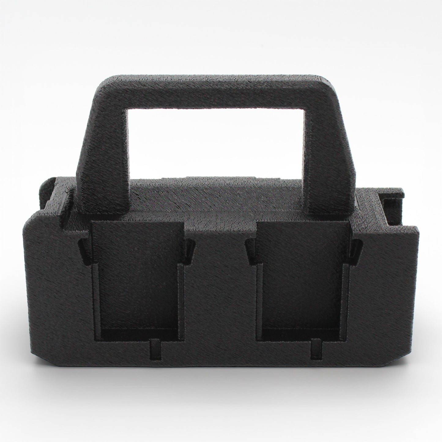 6 Slot Battery Caddy Carrying Holder Compatible w DeWalt 20V 60V & Milwaukee M1812