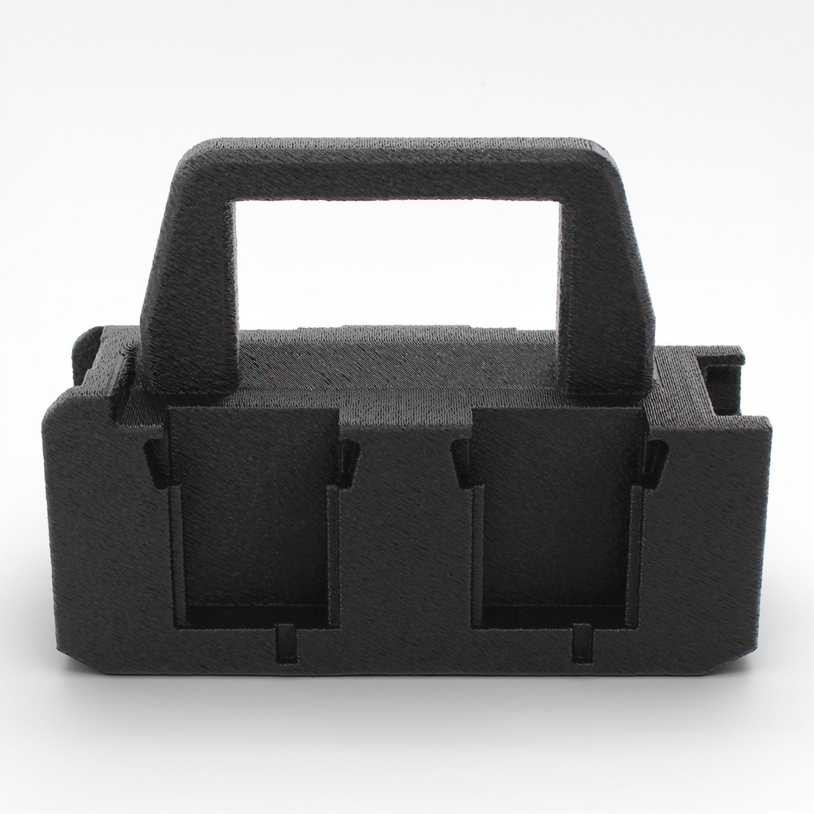 6 Slot Battery Caddy Carrying Holder Compatible w DeWalt 20V 60V & Milwaukee M1812