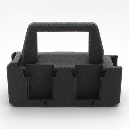 6 Slot Battery Caddy Carrying Holder Compatible w DeWalt 20V 60V & Milwaukee M1812