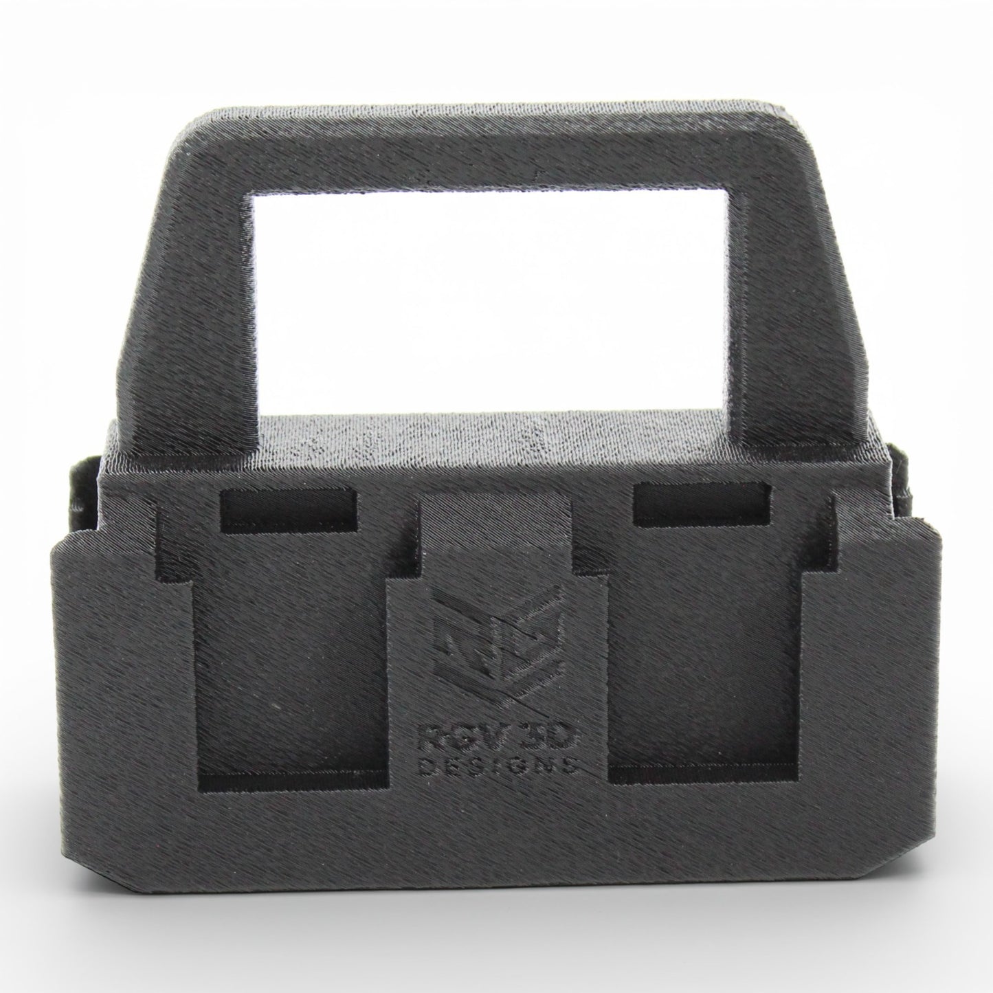 6 Slot Battery Holder Organizer Compatible w/ Mastercraft Batteries Caddy Rack3