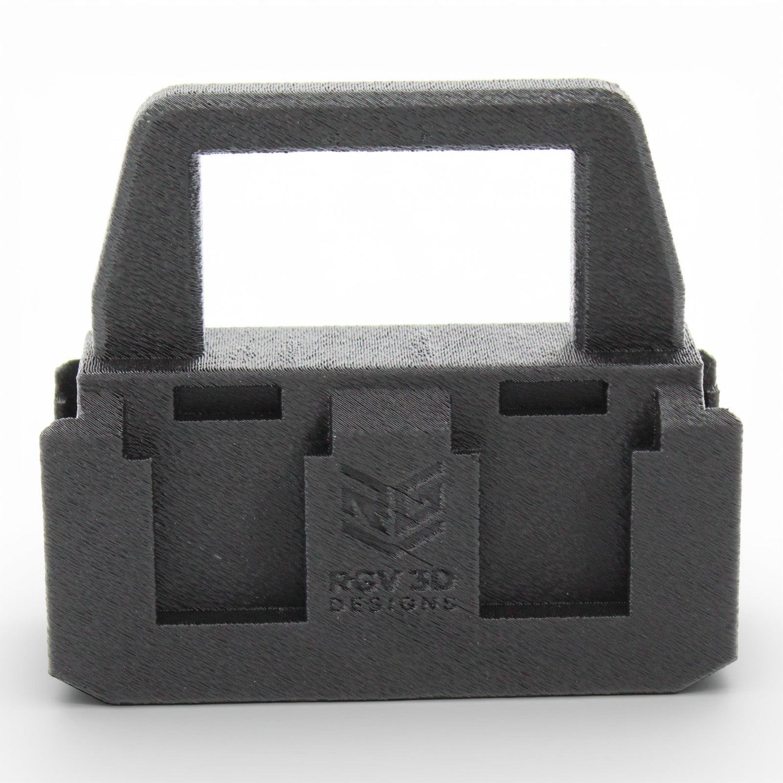 6 Slot Battery Holder Organizer Compatible w/ Mastercraft Batteries Caddy Rack3