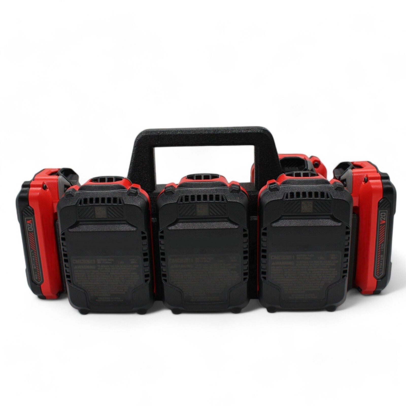 Craftsman 20 volt 8 Slot Battery Caddy Carrying Case Battery Holder1