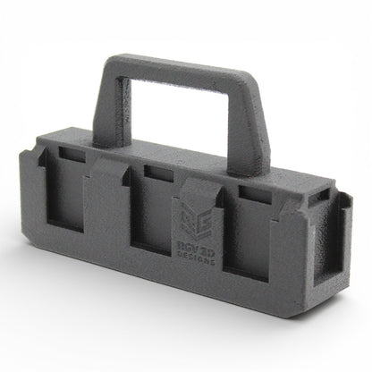 8 Slot Battery Holder Organizer Compatible w/ Mastercraft Batteries Caddy Rack3