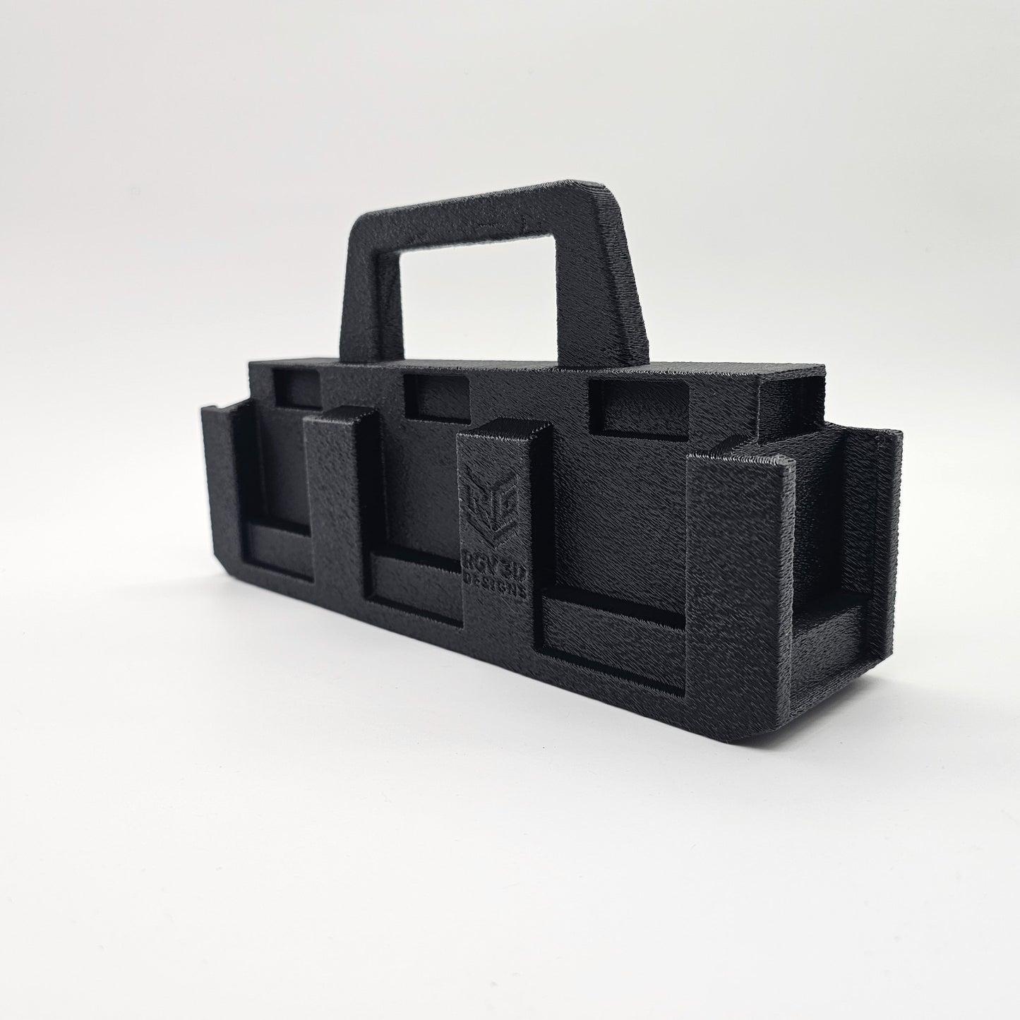 8 Slot Battery Holder Organizer Compatible w/ Makita 18V Batteries9