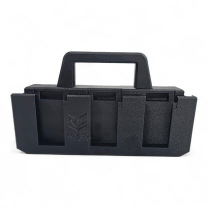 8-Slot Battery Caddy Holder Organizer Compatible with Porter Cable 20V8