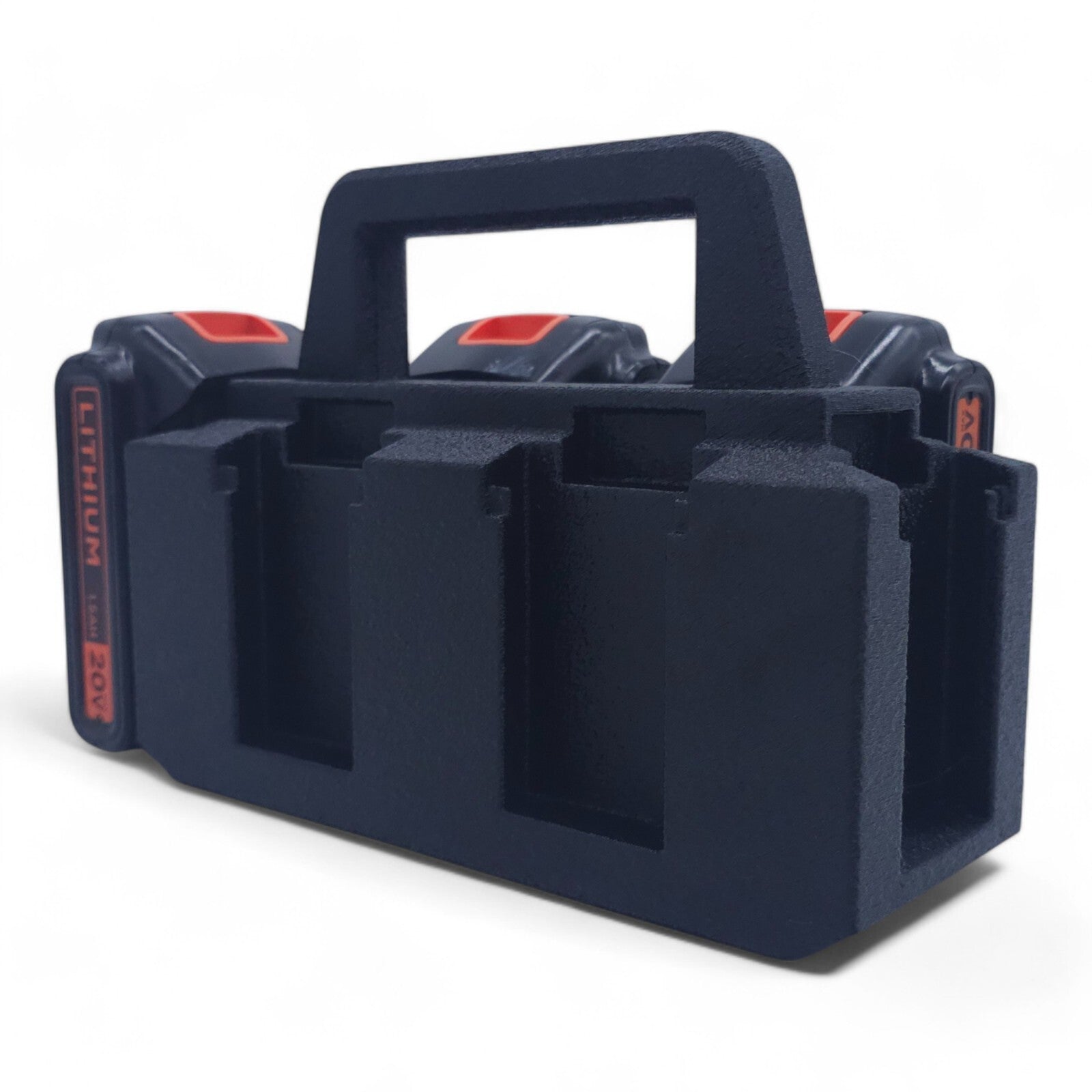 Black & Decker 20V Battery Caddy Holder  6-Slot Organizer4