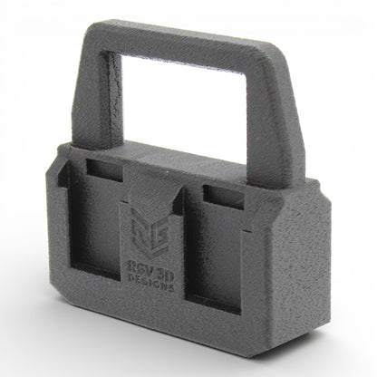 4 Slot Battery Holder Organizer Compatible w/ Mastercraft Batteries Caddy Rack9