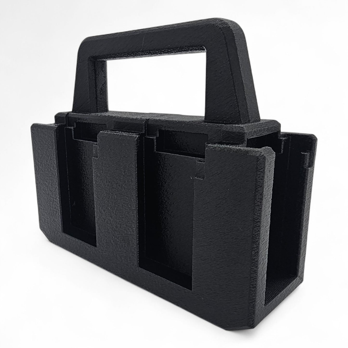 6-Slot Battery Caddy Holder Organizer Compatible with Porter Cable 20V13