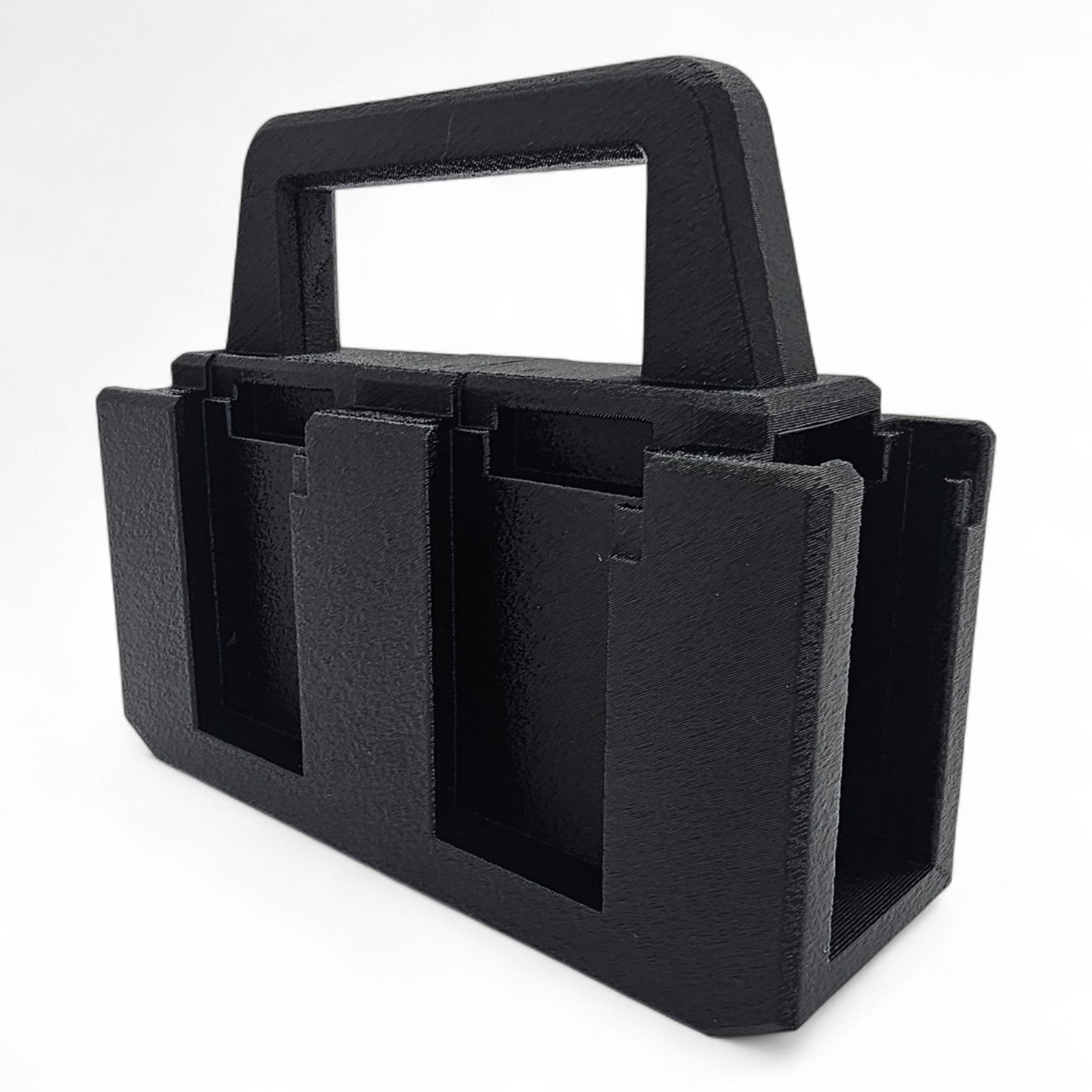 6-Slot Battery Caddy Holder Organizer Compatible with Porter Cable 20V13