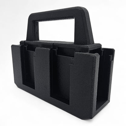 6-Slot Battery Caddy Holder Organizer Compatible with Porter Cable 20V13