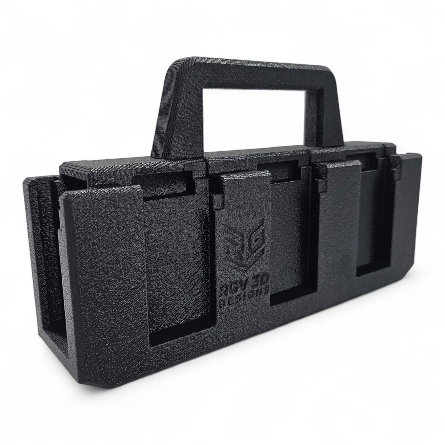 8-Slot Battery Caddy Holder Organizer Compatible with Porter Cable 20V15