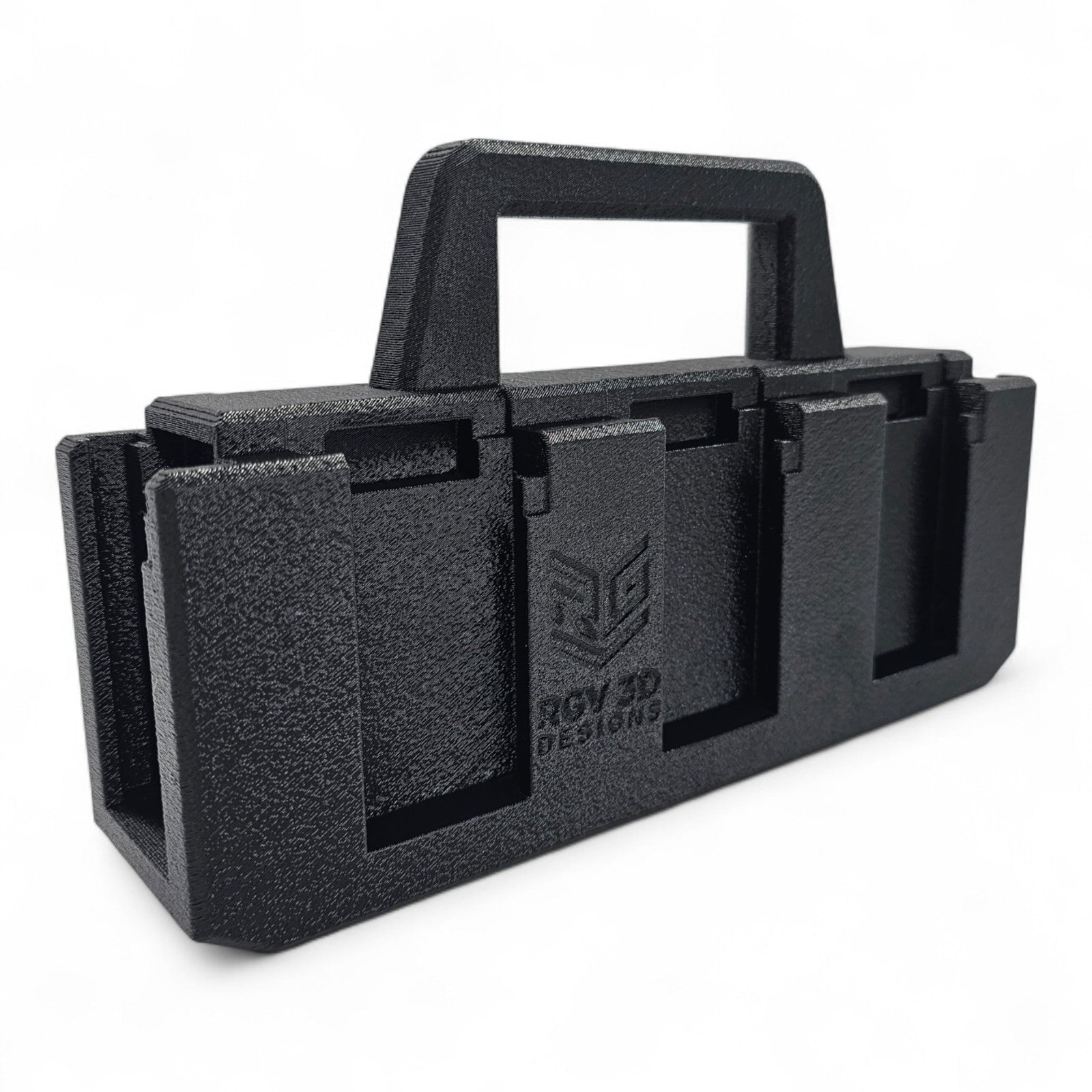 8-Slot Battery Caddy Holder Organizer Compatible with Porter Cable 20V15