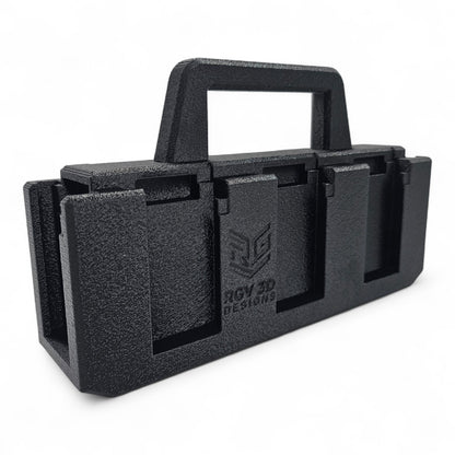 8-Slot Battery Caddy Holder Organizer Compatible with Porter Cable 20V15