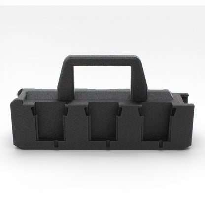 8 Slot Battery Caddy Carrying Holder Compatible w DeWalt 20V 60V & Milwaukee M1812