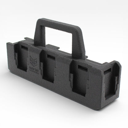 8 Slot Battery Caddy Carrying Holder Compatible w DeWalt 20V 60V & Milwaukee M189