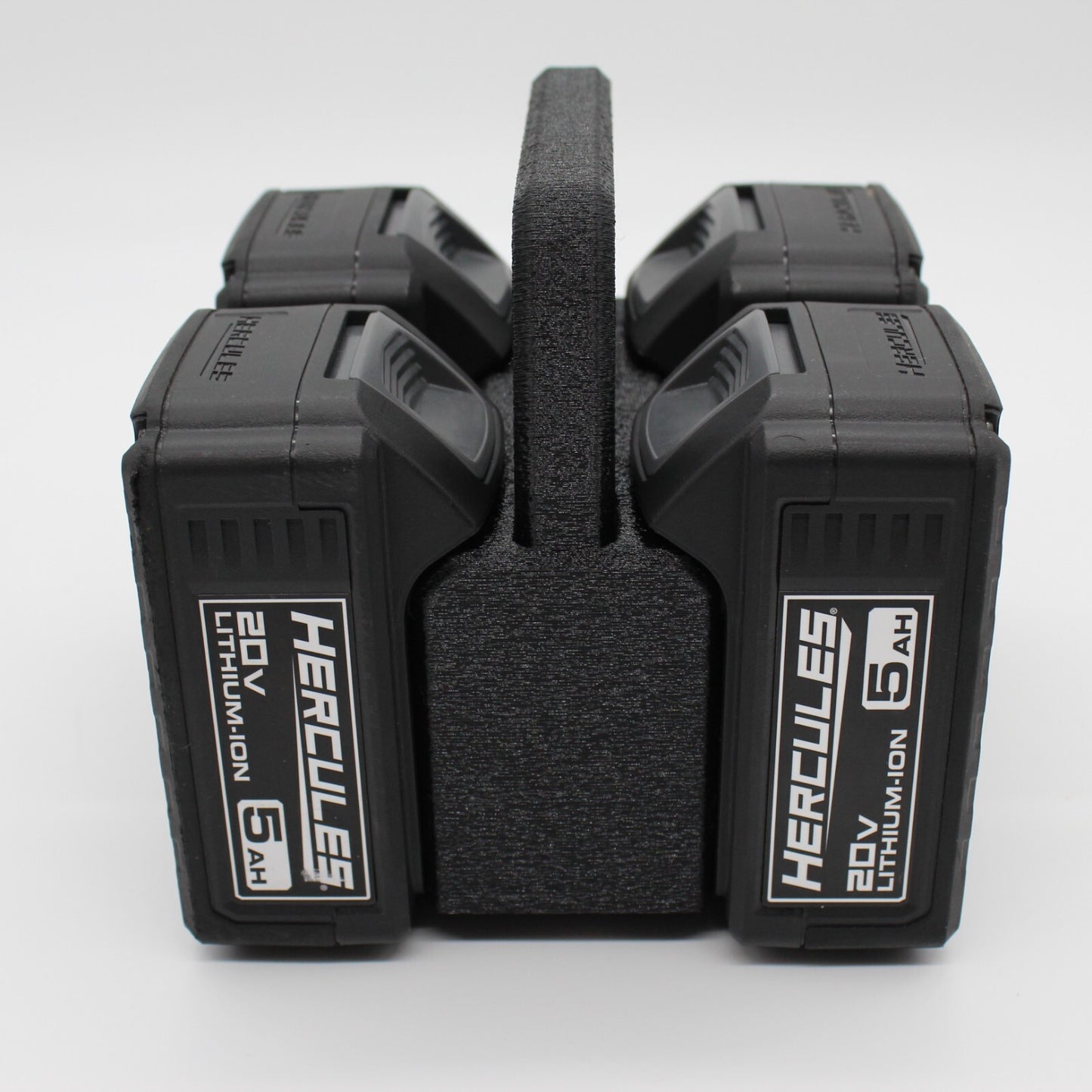 Hercules 20V  4 Slot Battery Caddy Carrying Case Battery Holder1