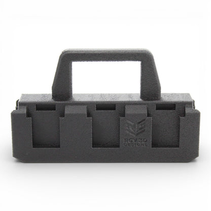 8 Slot Battery Holder Organizer Compatible w/ Mastercraft Batteries Caddy Rack2