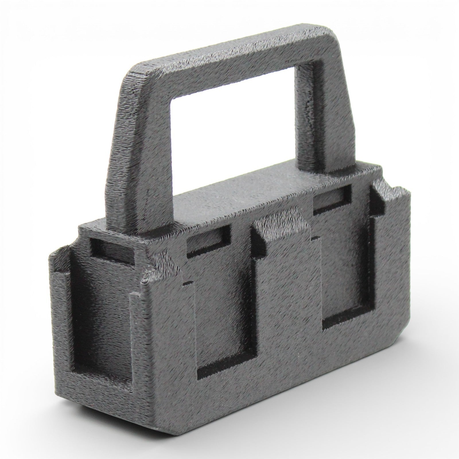 6 Slot Battery Holder Organizer Compatible w/ Mastercraft Batteries Caddy Rack4