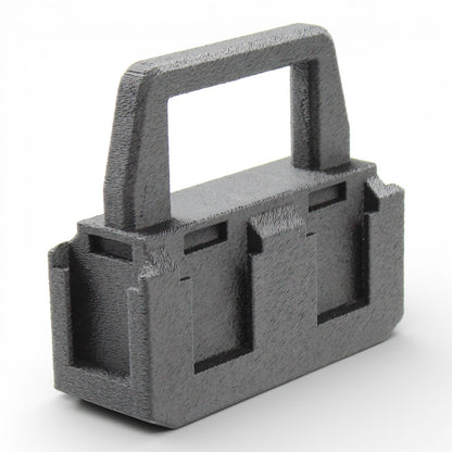 6 Slot Battery Holder Organizer Compatible w/ Mastercraft Batteries Caddy Rack4