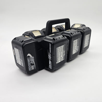 8 Slot Battery Holder Organizer Compatible w/ Makita 18V Batteries4