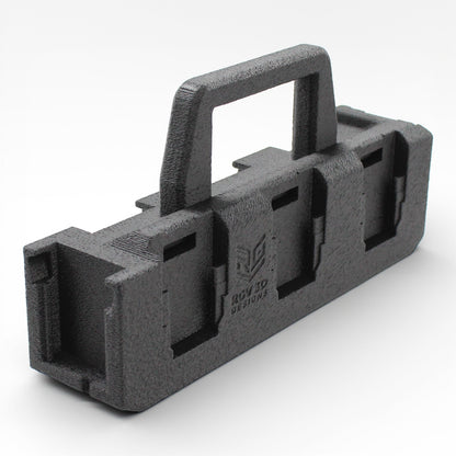 8 Slot Battery Caddy Carrying Holder Compatible w DeWalt 20V 60V & Milwaukee M1815