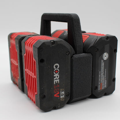 Bosch Power Core 4 Slot Battery Caddy Carrying Case Battery Holder4