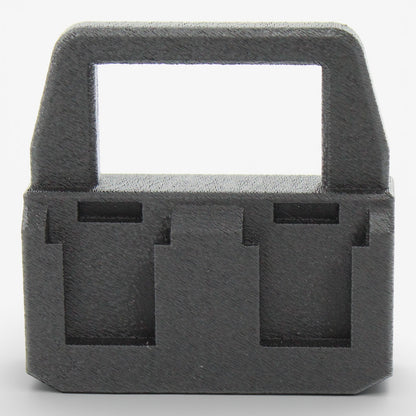 4 Slot Battery Holder Organizer Compatible w/ Mastercraft Batteries Caddy Rack6