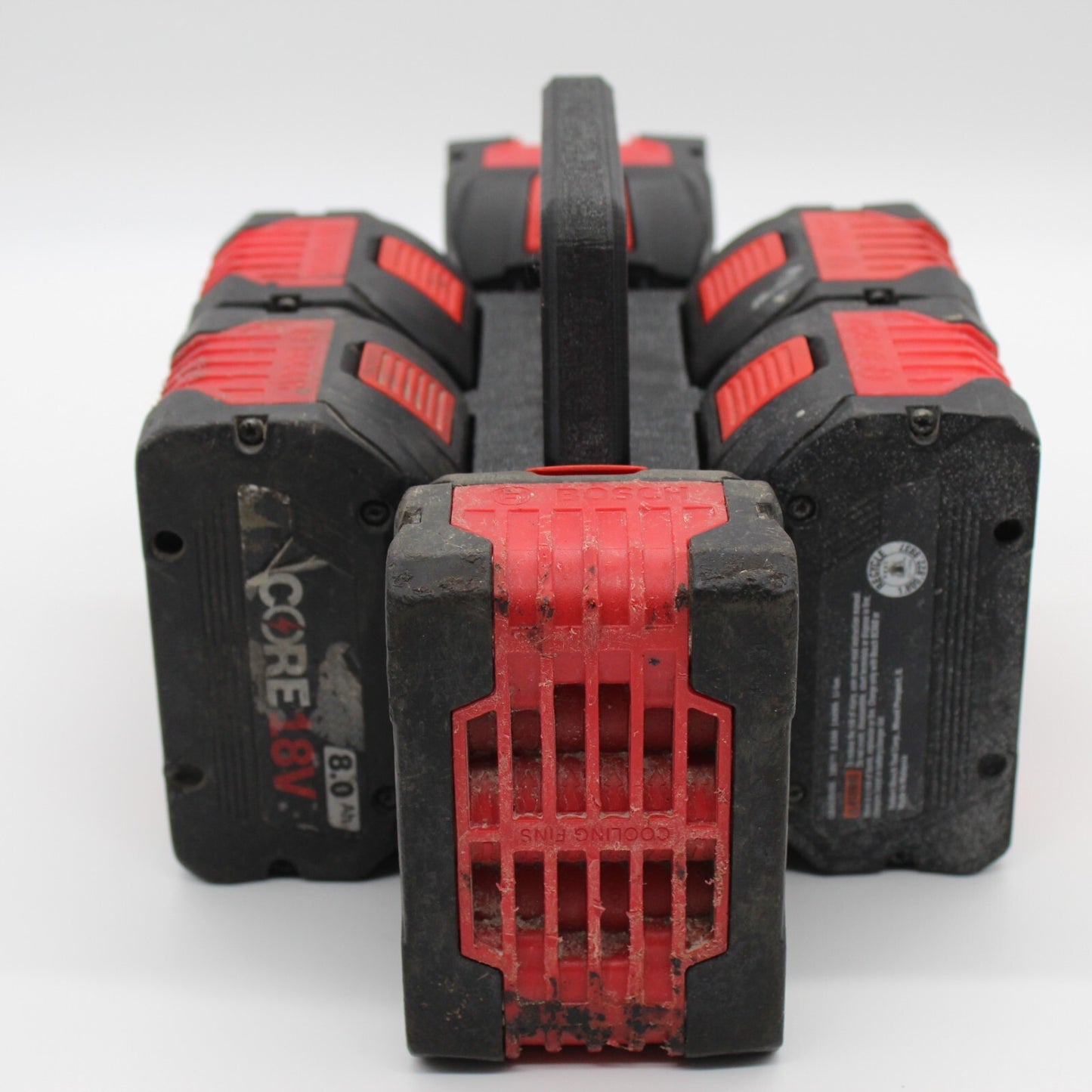 Bosch Power Core 6 Slot Battery Caddy Carrying Case Battery Holder3