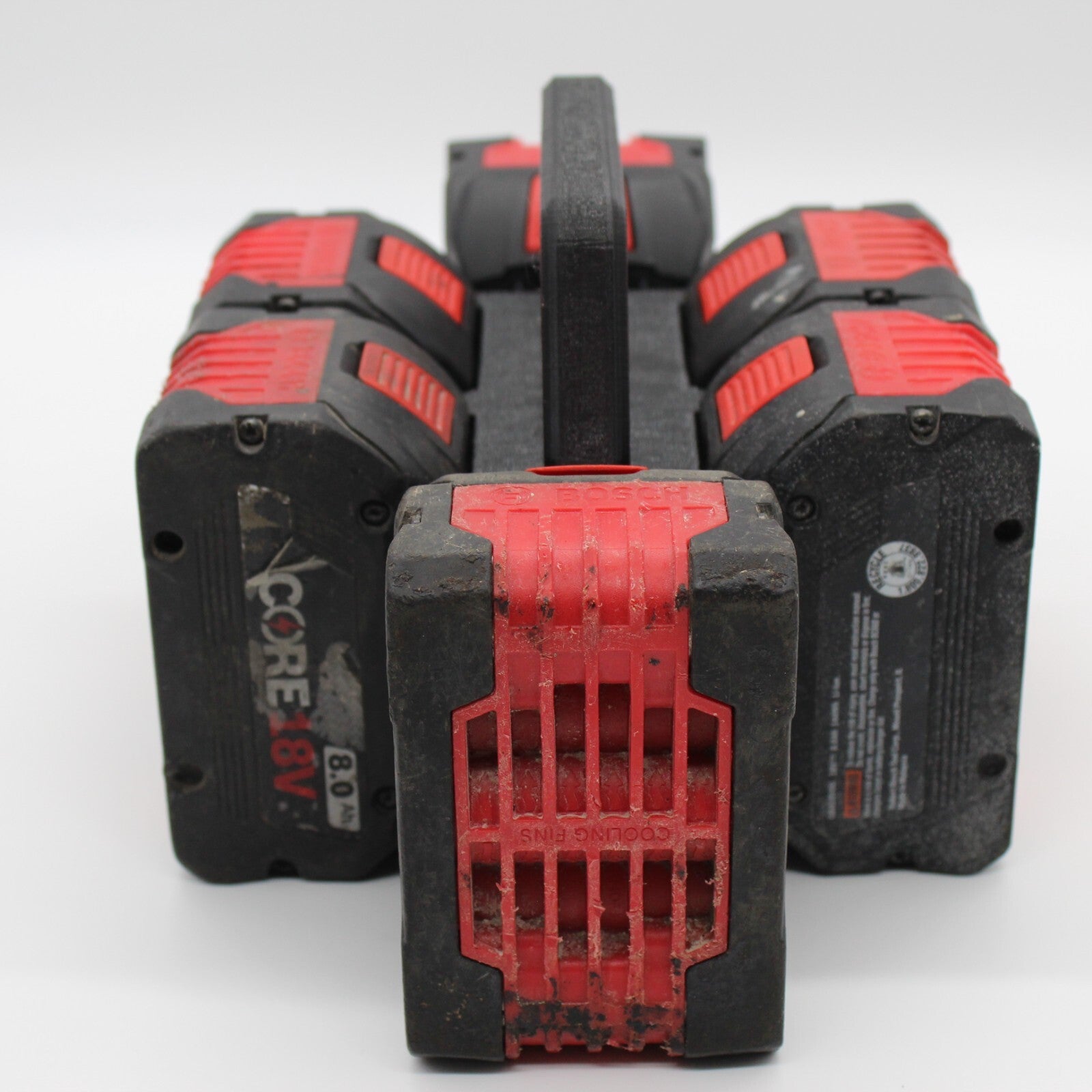 Bosch Power Core 6 Slot Battery Caddy Carrying Case Battery Holder3