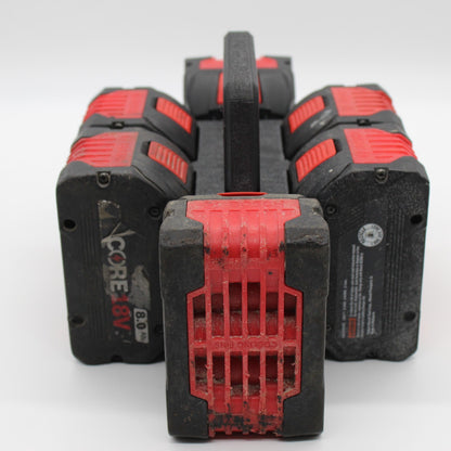 Bosch Power Core 6 Slot Battery Caddy Carrying Case Battery Holder3