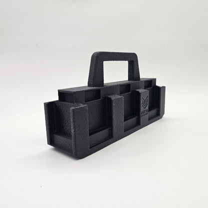 8 Slot Battery Holder Organizer Compatible w/ Makita 18V Batteries15