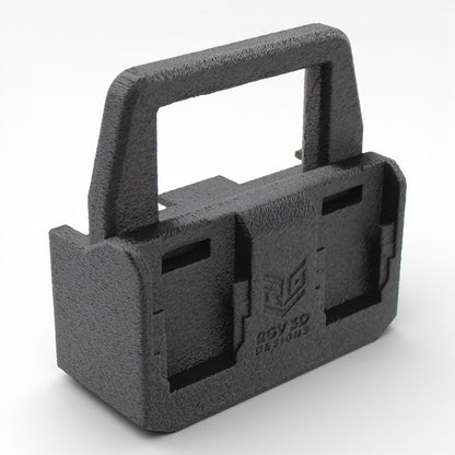 4 Slot Battery Caddy Carrying Holder Compatible w DeWalt 20V 60V & Milwaukee M1815